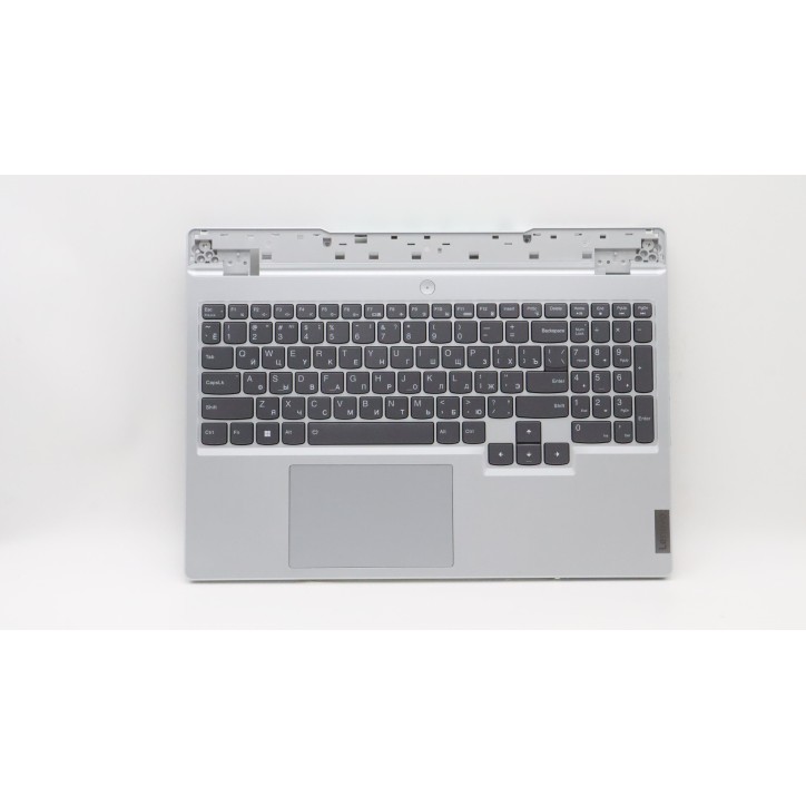 Lenovo 5CB1H22875 Palmrest Top Case con tastiera, Russo, Grigio nuvola