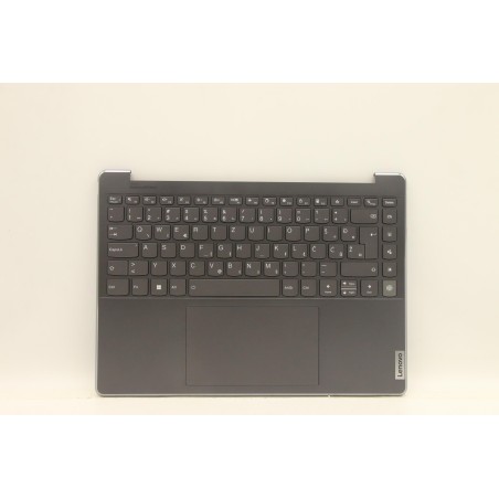 Lenovo 5CB1H23717 Palmrest Top Case con tastiera, Sloveno, Grigio