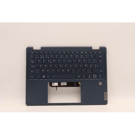 Lenovo 5CB1H24594 Palmrest Top Case con tastiera, Belga, Retroilluminazione, UK