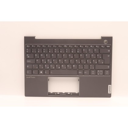 Lenovo 5CB1H24694 Palmrest Top Case con tastiera, Ungherese, Grigio ardesia