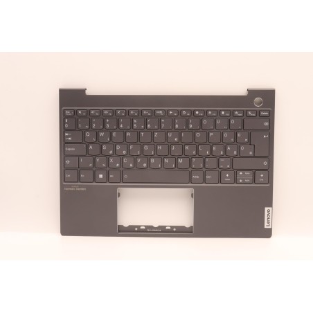 Lenovo 5CB1H24694 Palmrest Top Case con tastiera, Ungherese, Grigio ardesia