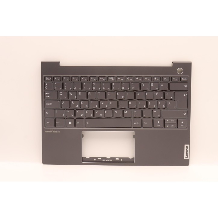Lenovo 5CB1H24694 Palmrest Top Case con tastiera, Ungherese, Grigio ardesia