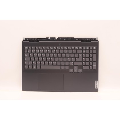 Lenovo 5CB1H30557 Palmrest Top Case con tastiera, Francese (Arabo), nero