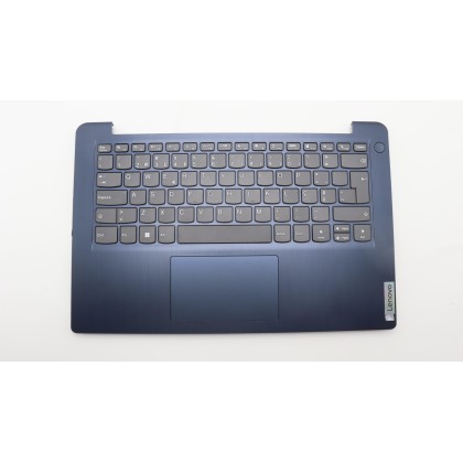 Lenovo 5CB1H43596 Palmrest Top Case con tastiera, Portoghese, blu scuro, Senza lettore di impronte digitali