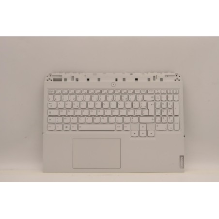 Lenovo 5CB1H71080 Palmrest Top Case con tastiera, Francese, grigio tempesta, Retroilluminazione blu