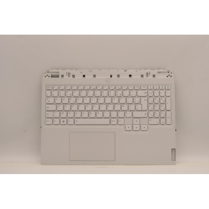 Lenovo 5CB1H71080 Palmrest Top Case con tastiera, Francese, grigio tempesta, Retroilluminazione blu