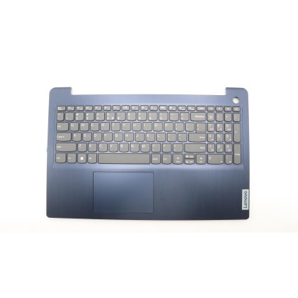 Lenovo 5CB1H77910 Palmrest Top Case con tastiera, Inglese (Stati Uniti/Europa), blu scuro, Senza_retroilluminazione, Lettore di 