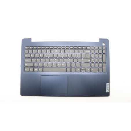 Lenovo 5CB1H77910 Palmrest Top Case con tastiera, Inglese (Stati Uniti/Europa), blu scuro, Senza_retroilluminazione, Lettore di 