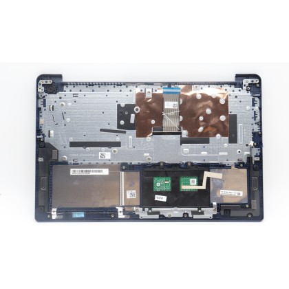 Lenovo 5CB1H78237 Palmrest Top Case con tastiera, Portoghese, blu scuro, Senza_retroilluminazione, Senza lettore di impronte dig