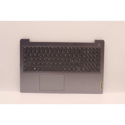 Lenovo 5CB1H78278 Palmrest Top Case con tastiera, Italiano, grigio artico, Retroilluminazione, Senza lettore di impronte digital