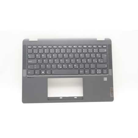 Lenovo 5CB1H79901 Palmrest Top Case con tastiera, Sloveno, grigio tempesta, Retroilluminazione
