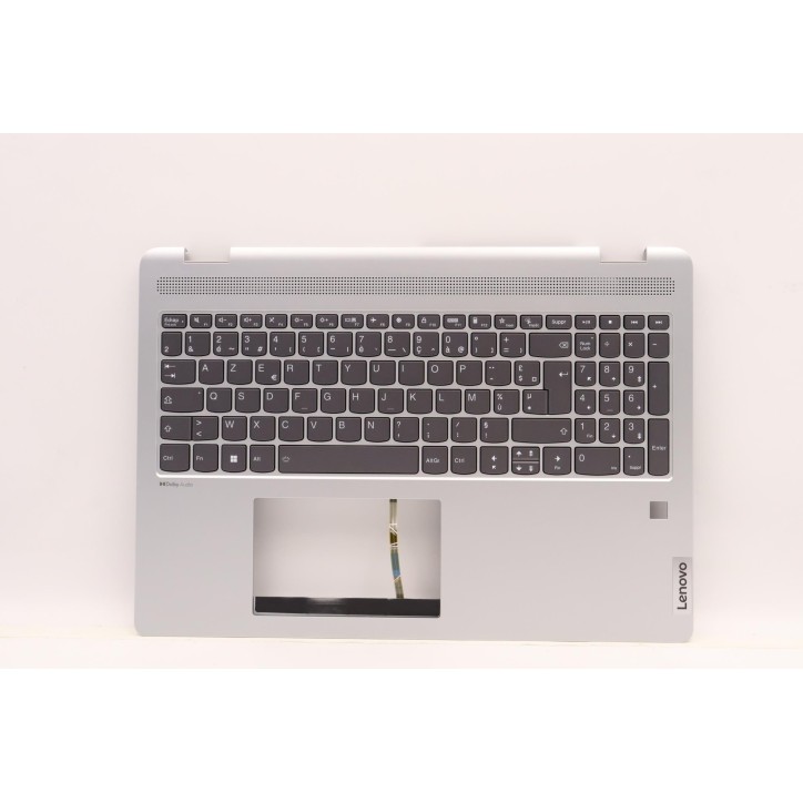 Lenovo 5CB1H81047 Palmrest Top Case con tastiera, Francese, Grigio nuvola