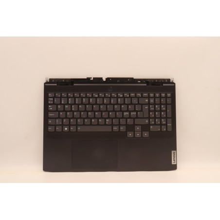 Lenovo 5CB1H89865 Palmrest Top Case con tastiera, Lingue scandinave, nero