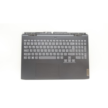 Lenovo 5CB1H89873 Palmrest Top Case con tastiera, Svizzera, nero