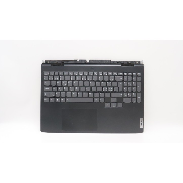 Lenovo 5CB1H89937 Palmrest Top Case con tastiera, Svizzera, nero, Retroilluminazione RGB