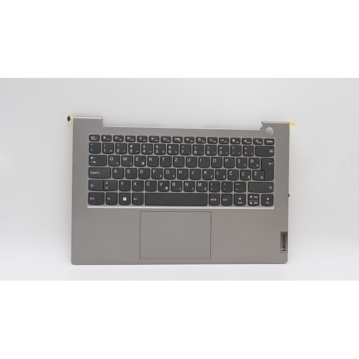 Lenovo 5CB1H92825 Palmrest Top Case con tastiera, Sloveno, Grigio minerale, Senza_retroilluminazione