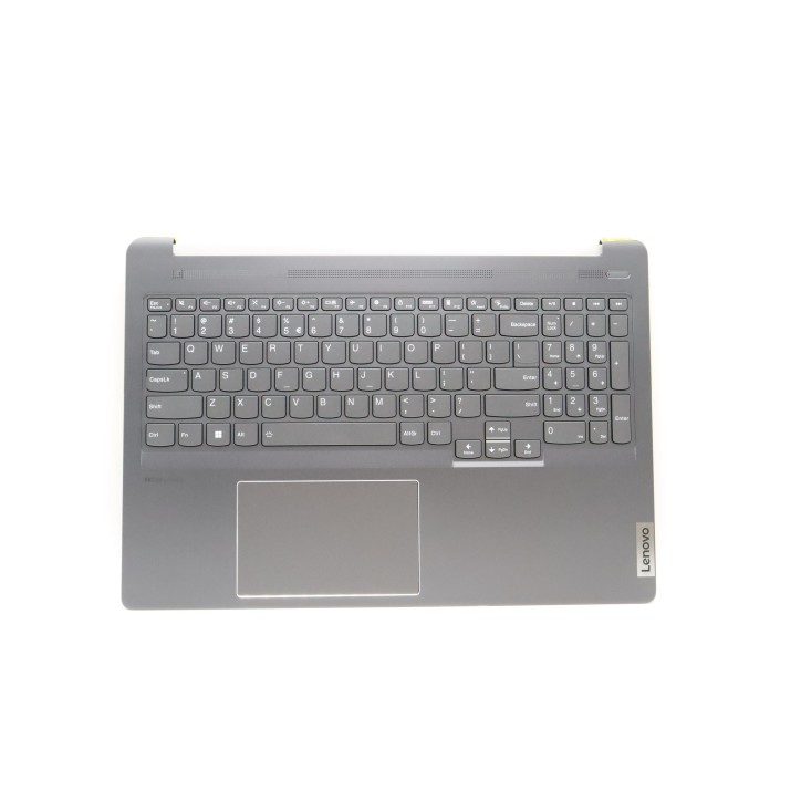 Lenovo 5CB1H95439 Palmrest Top Case con tastiera, Inglese (Stati Uniti/Europa), Grigio tempesta