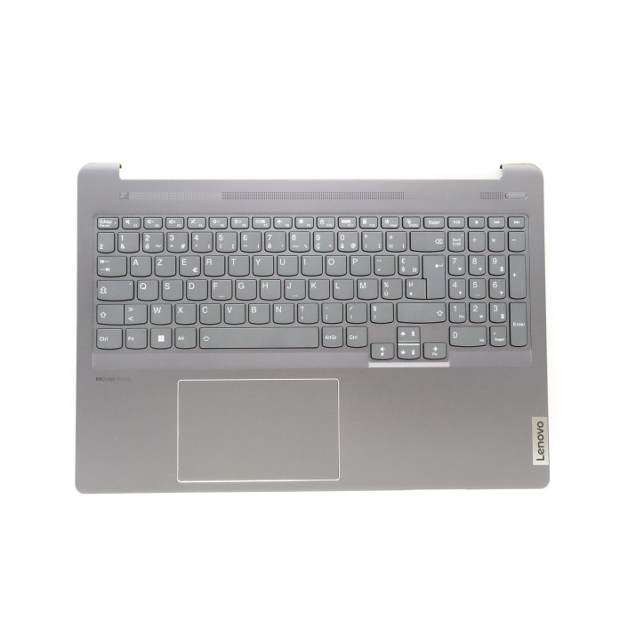 Lenovo 5CB1H95472 Palmrest Top Case con tastiera, Francese, grigio tempesta