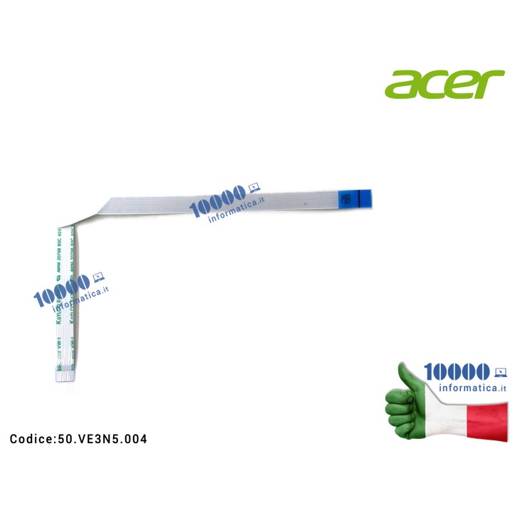 Cavo LED FFC ACER TravelMate P2510 P2510-M TMP2510-M TMP2510-G2-M TMP459-G2-M P459-G2 P459-MG TMP459-MG 50.VE3N5.004 50VE3N5004