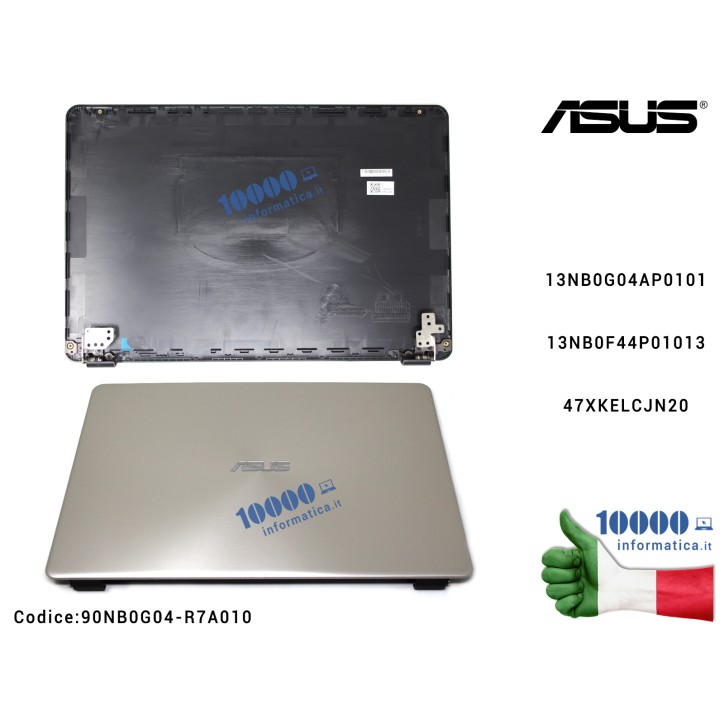 Cover LCD ASUS VivoBook 15 X505 (ICICLE GOLD) X505Z X505ZA F505 F505Z F505ZA X505B X505BA X505BP [ORO] 13NB0G04AP010113NB0F44P01