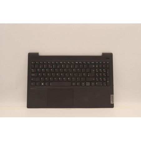 Lenovo 5CB1J01201 Palmrest Top Case con tastiera, Inglese Regno Unito, Grigio ardesia, Retroilluminazione, Impronta digitale