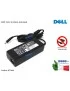 RT74M Alimentatore DELL 90W 19,5V 4,62A [4,5x3,0mm] Inspiron 5348 24-5459, 24-5459 K11M Latitude 12 Rugged Tablet (7202) 0RT7...