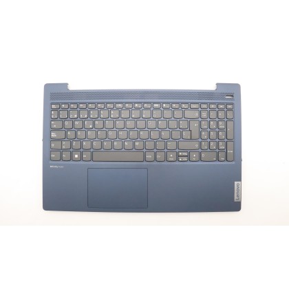 Lenovo 5CB1J01322 Palmrest Top Case con tastiera, Spagnolo, blu scuro, Senza lettore di impronte digitali