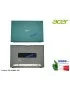 60.A9BN2.001 Cover LCD ACER [BLU] Aspire A115-32 A315-35 A315-58 A315-58G [BLUE] 60A9BN2001 60.A9BN2.001