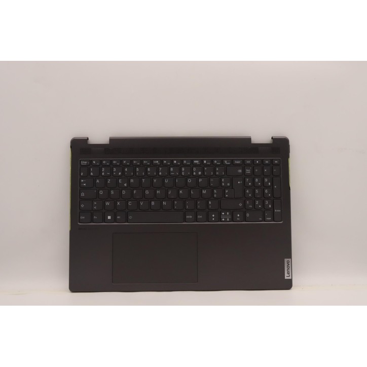 Lenovo 5CB1J04269 Palmrest Top Case con tastiera, Francese, grigio tempesta, Senza lettore di impronte digitali