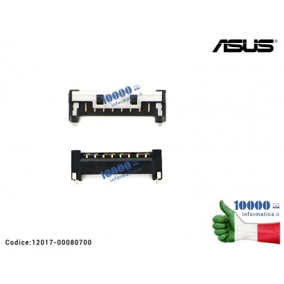 12017-00080700 Connettore Batteria Jack Battery ASUS VivoBook S15 S510 X510 X530 X570 GL504 GL702 per Motherboard Scheda Madr...