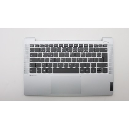 Lenovo 5CB1J05286 Palmrest Top Case con tastiera, Francese, Grigio nuvola, Senza_retroilluminazione, Senza lettore di impronte d
