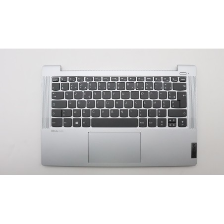 Lenovo 5CB1J05286 Palmrest Top Case con tastiera, Francese, Grigio nuvola, Senza_retroilluminazione, Senza lettore di impronte d