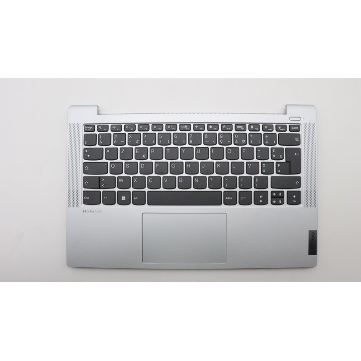 Lenovo 5CB1J05286 Palmrest Top Case con tastiera, Francese, Grigio nuvola, Senza_retroilluminazione, Senza lettore di impronte d