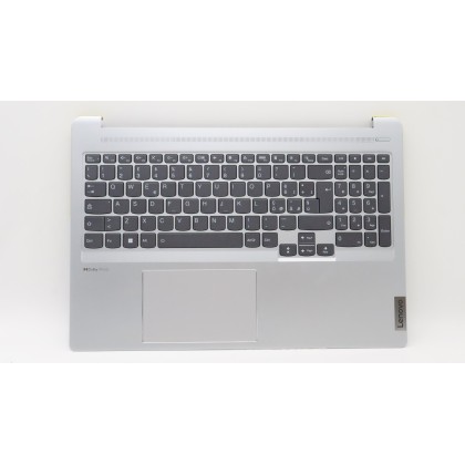 Lenovo 5CB1J08797 Palmrest Top Case con tastiera, Italiano, Grigio nuvola