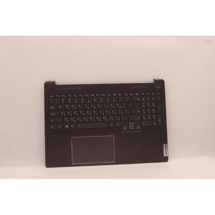 Lenovo 5CB1J08825 Palmrest Top Case con tastiera, Ebraico, Grigio tempesta
