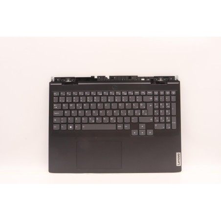 Lenovo 5CB1J09437 Palmrest Top Case con tastiera, Sloveno, Nero, Retroilluminazione