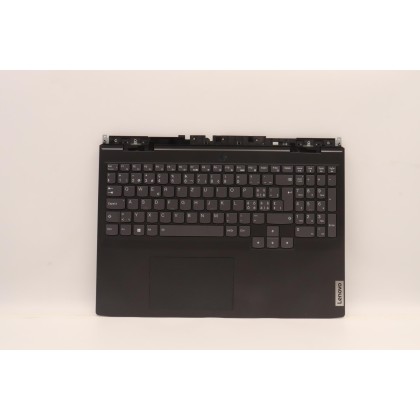 Lenovo 5CB1J09602 Palmrest Top Case con tastiera, Svizzera, nero, Retroilluminazione RGB