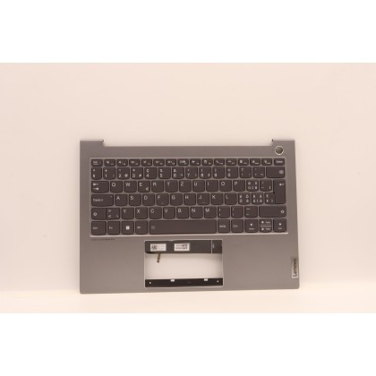 Lenovo 5CB1J09666 Palmrest Top Case con tastiera, Svizzera, grigio artico