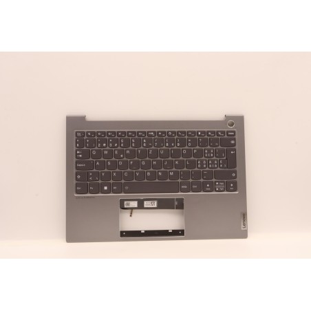 Lenovo 5CB1J09666 Palmrest Top Case con tastiera, Svizzera, grigio artico