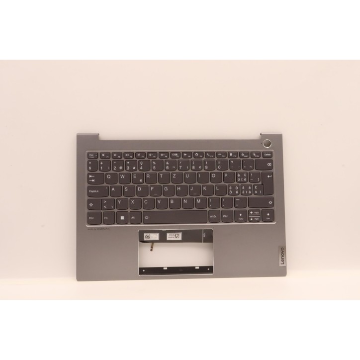 Lenovo 5CB1J09666 Palmrest Top Case con tastiera, Svizzera, grigio artico