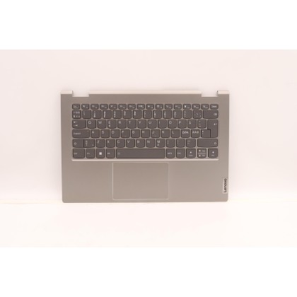 Lenovo 5CB1J10022 Palmrest Top Case con tastiera, Lingue scandinave, Retroilluminazione