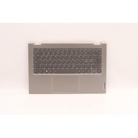 Lenovo 5CB1J10022 Palmrest Top Case con tastiera, Lingue scandinave, Retroilluminazione