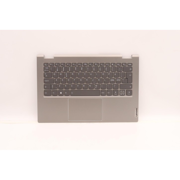 Lenovo 5CB1J10022 Palmrest Top Case con tastiera, Lingue scandinave, Retroilluminazione