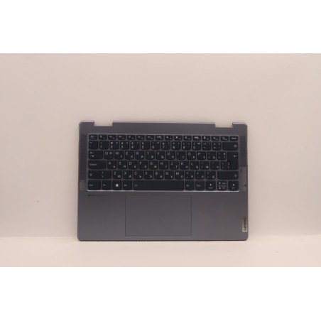 Lenovo 5CB1J11109 Palmrest Top Case con tastiera, Bulgaro, Blu pietra, Senza lettore di impronte digitali, UK