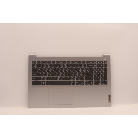 Lenovo 5CB1J19738 Palmrest Top Case con tastiera, Russo, Grigio, Senza_lettore di impronte digitali