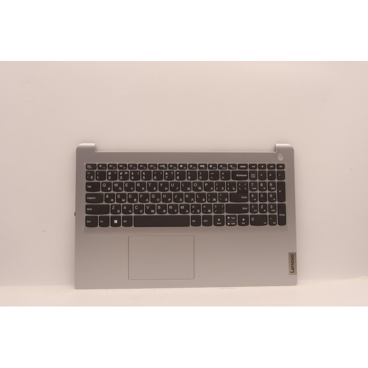 Lenovo 5CB1J19738 Palmrest Top Case con tastiera, Russo, Grigio, Senza_lettore di impronte digitali
