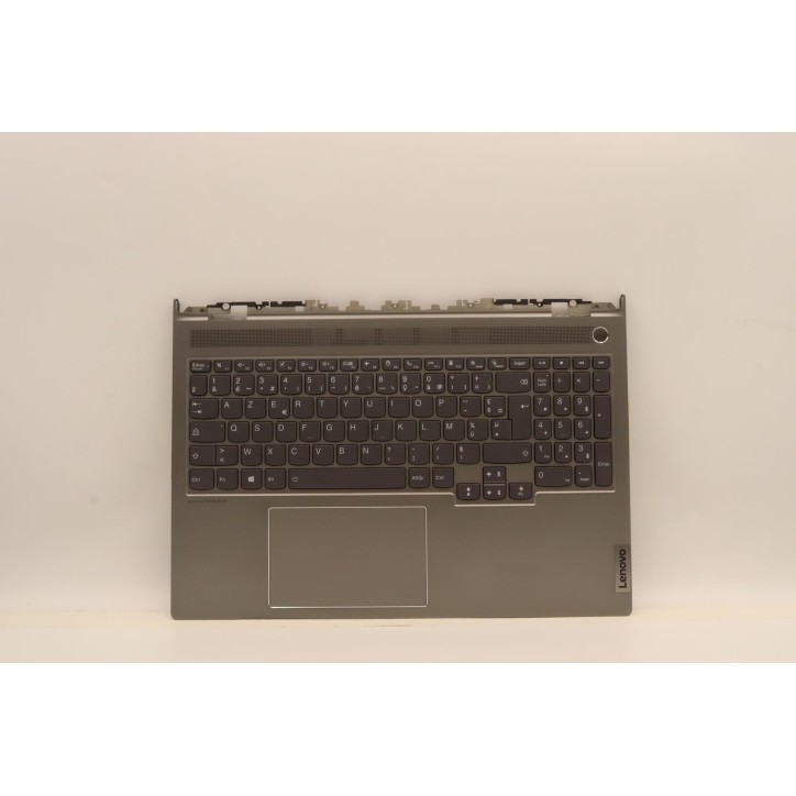 Lenovo 5CB1J23725 Palmrest Top Case con tastiera, Francese, Grigio minerale