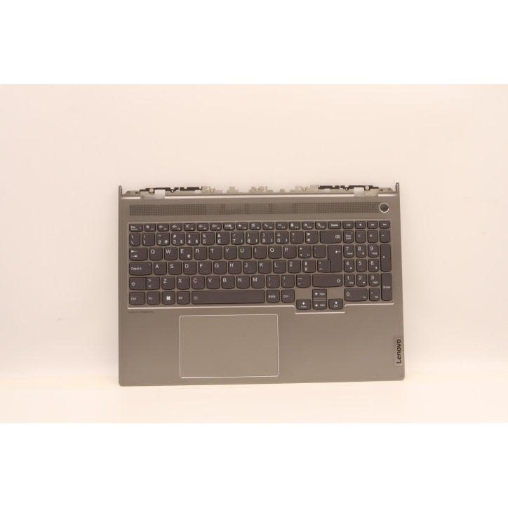 Lenovo 5CB1J23747 Palmrest Top Case con tastiera, Portoghese, Grigio minerale