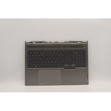 Lenovo 5CB1J23751 Palmrest Top Case con tastiera, Inglese Regno Unito, Grigio minerale