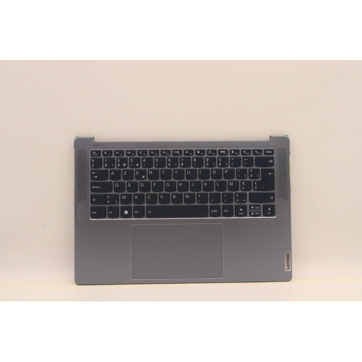 Lenovo 5CB1J23774 Palmrest Top Case con tastiera, Belga, verde acqua scuro, UK